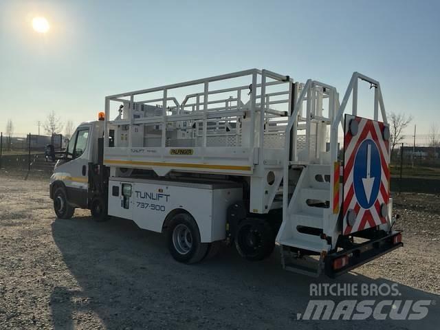 Iveco Daily Teherautóra szerelt emelők és állványok
