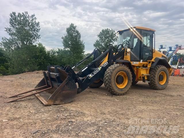 JCB 417HT Gumikerekes homlokrakodók