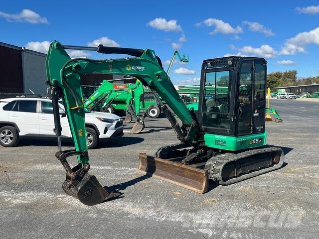 JCB 55Z-1 Lánctalpas kotrók