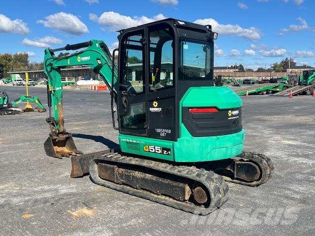 JCB 55Z-1 Lánctalpas kotrók