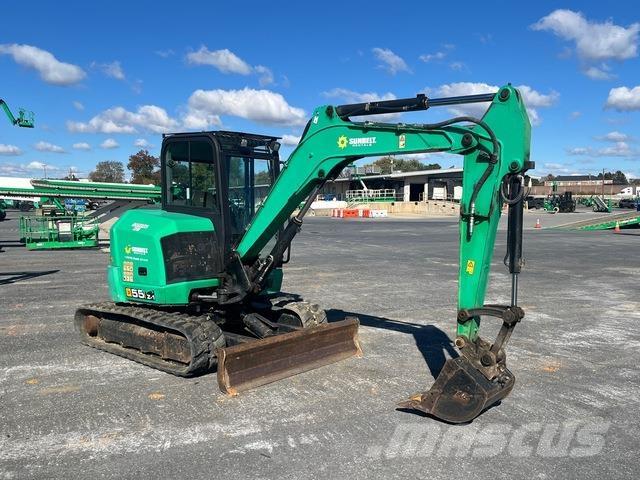 JCB 55Z-1 Lánctalpas kotrók