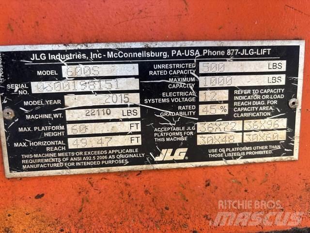 JLG 600S Építőipar - Egyebek
