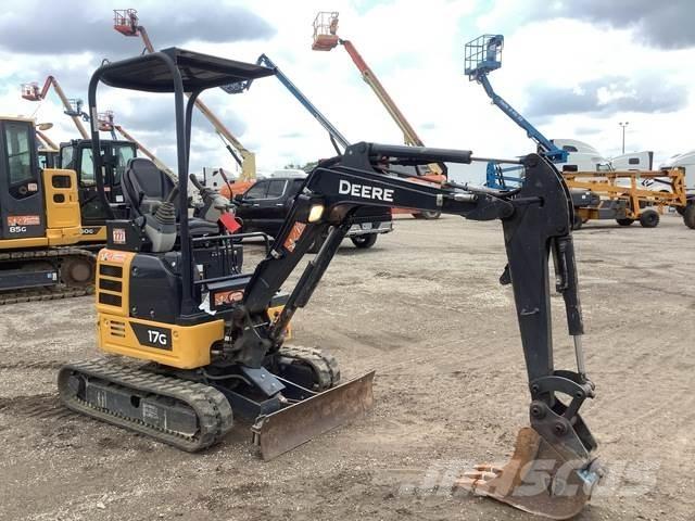 John Deere 17G Lánctalpas kotrók