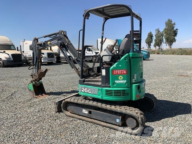 John Deere 26G Lánctalpas kotrók