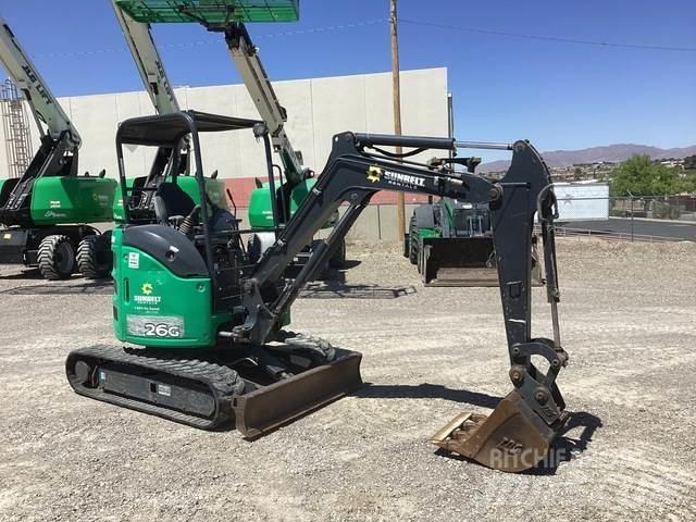 John Deere 26G Lánctalpas kotrók