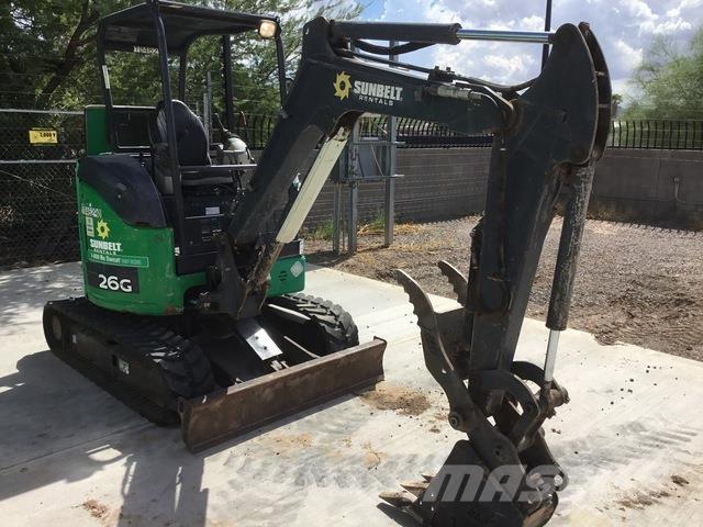 John Deere 26G Lánctalpas kotrók