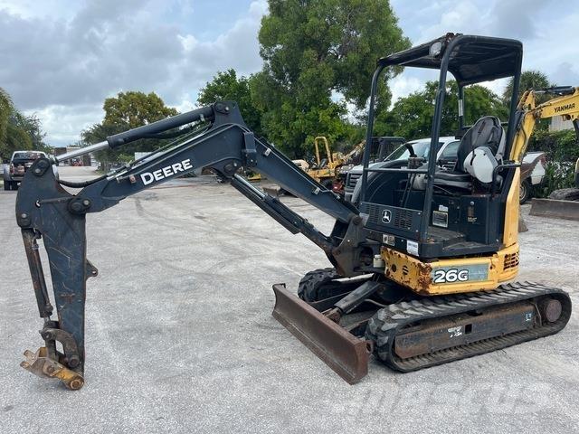 John Deere 26G Lánctalpas kotrók