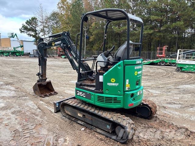 John Deere 26G Lánctalpas kotrók