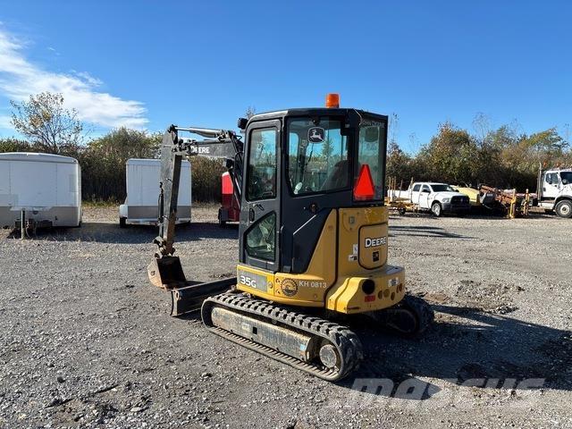 John Deere 35G Lánctalpas kotrók