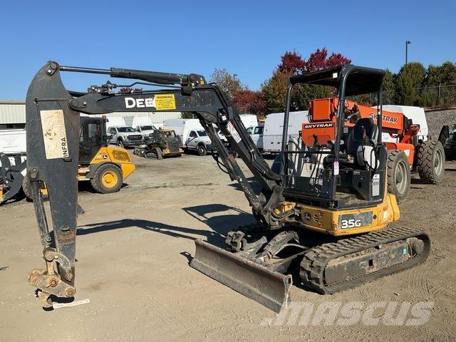 John Deere 35G Lánctalpas kotrók