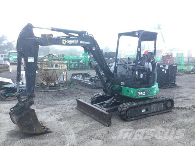 John Deere 35G Lánctalpas kotrók