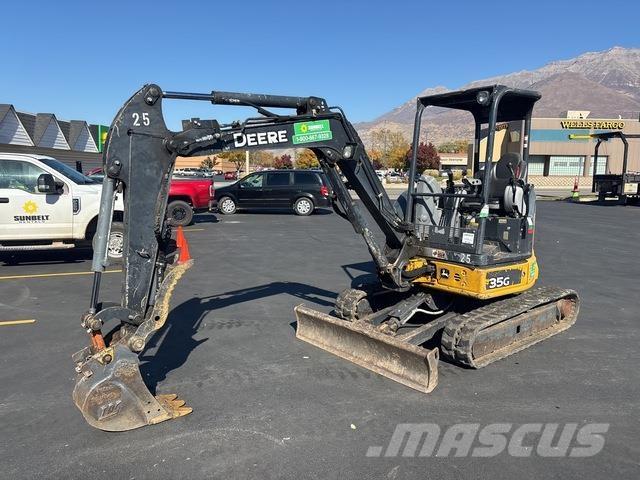 John Deere 35G Lánctalpas kotrók