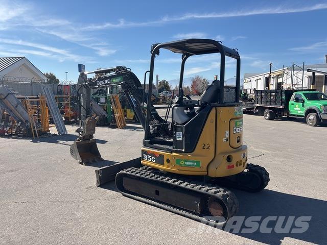 John Deere 35G Lánctalpas kotrók