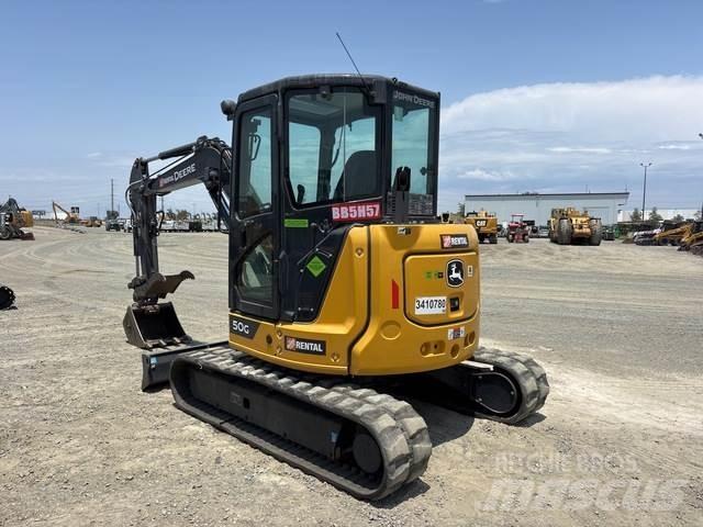 John Deere 50G Lánctalpas kotrók