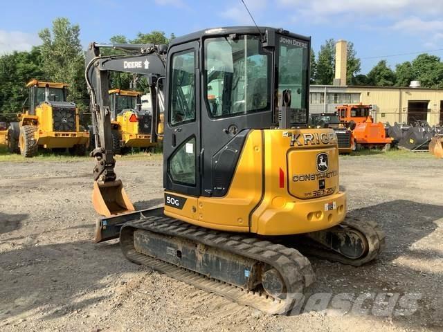 John Deere 50G Lánctalpas kotrók
