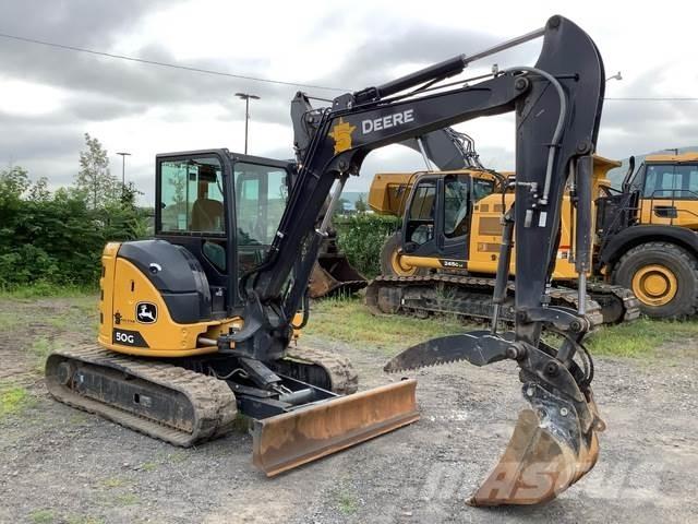 John Deere 50G Lánctalpas kotrók