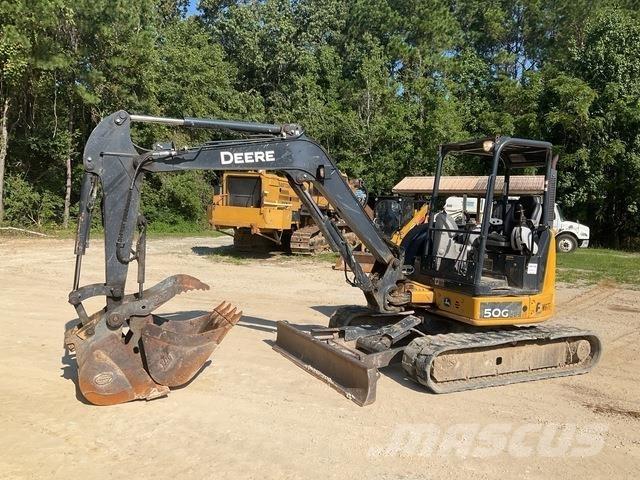 John Deere 50G Lánctalpas kotrók