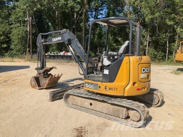 John Deere 50G Lánctalpas kotrók