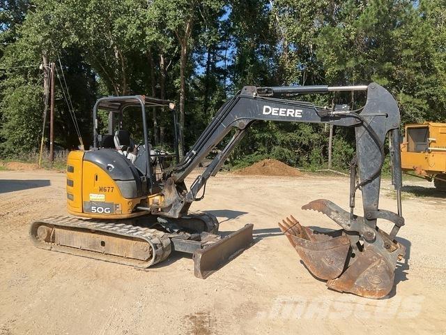 John Deere 50G Lánctalpas kotrók