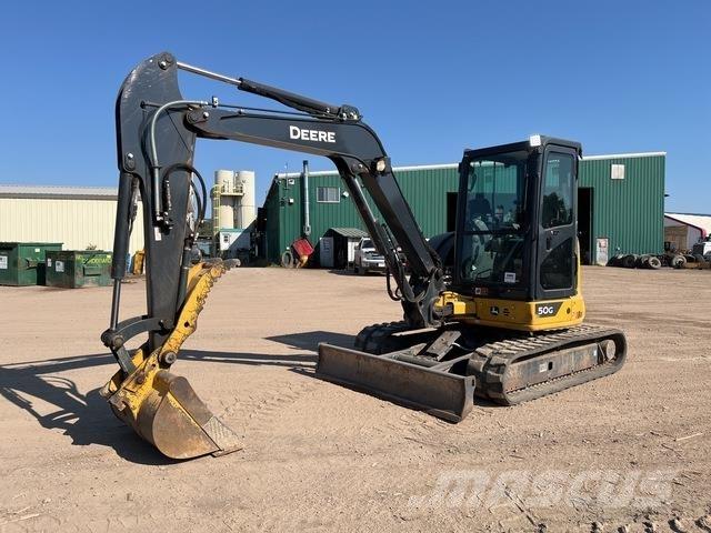 John Deere 50G Lánctalpas kotrók