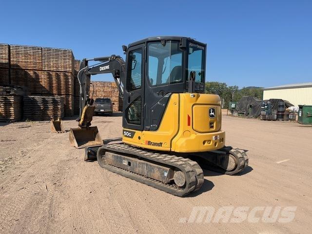 John Deere 50G Lánctalpas kotrók