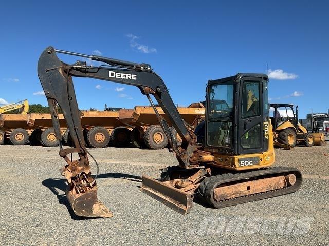 John Deere 50G Lánctalpas kotrók