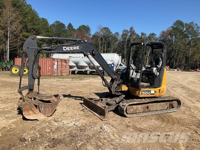 John Deere 50G Lánctalpas kotrók