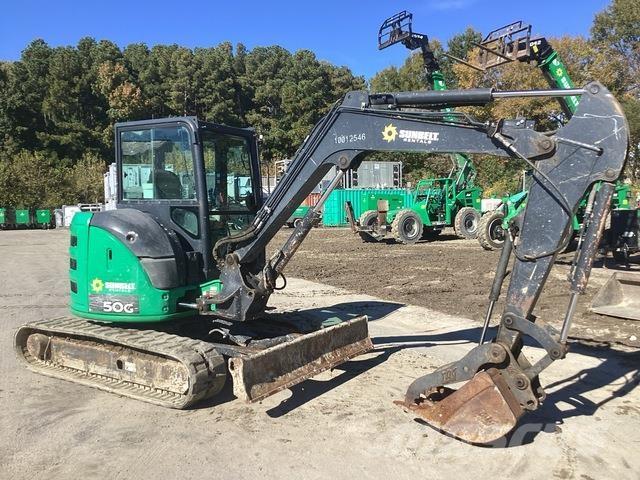 John Deere 50G Lánctalpas kotrók