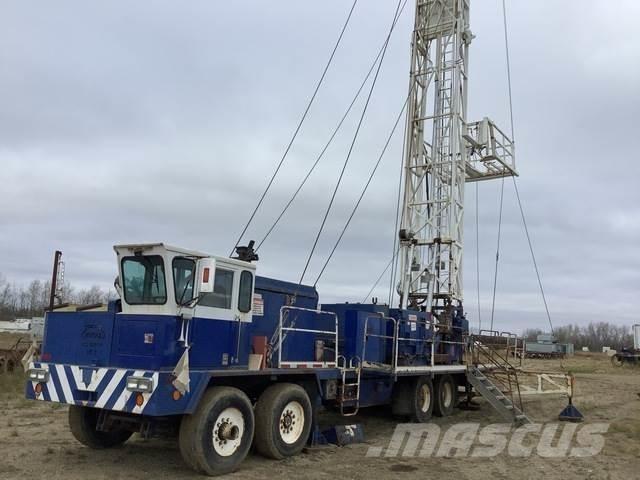  Kin-Rig NJX Mobil fúró teherautók