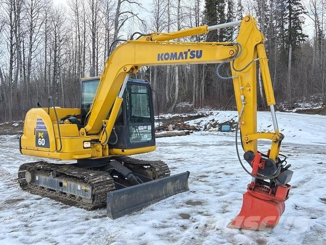 Komatsu PC60-8 Lánctalpas kotrók