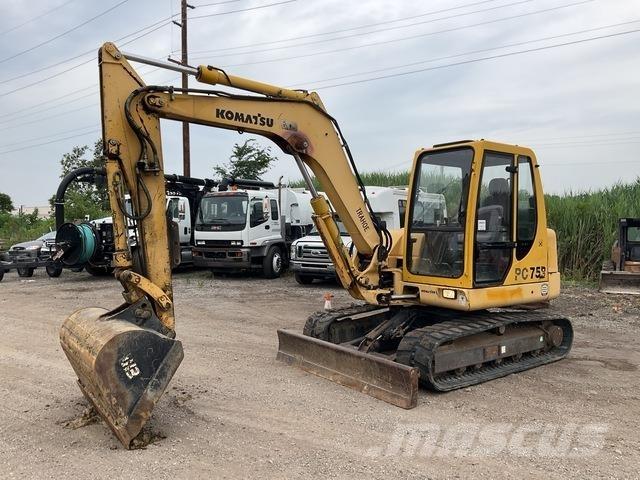Komatsu PC75R Lánctalpas kotrók