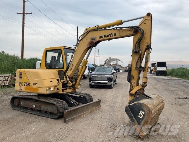 Komatsu PC75R Lánctalpas kotrók
