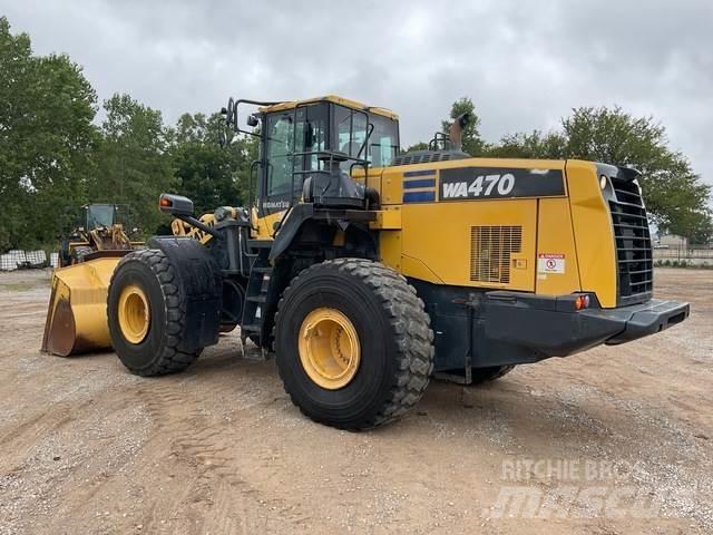 Komatsu WA470 Gumikerekes homlokrakodók