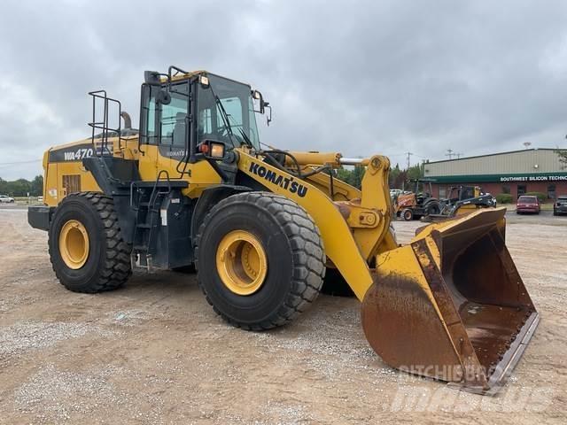 Komatsu WA470 Gumikerekes homlokrakodók