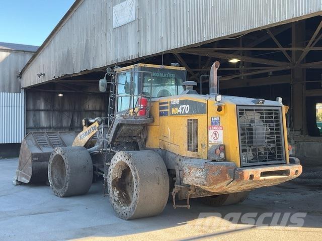 Komatsu WA470 Gumikerekes homlokrakodók