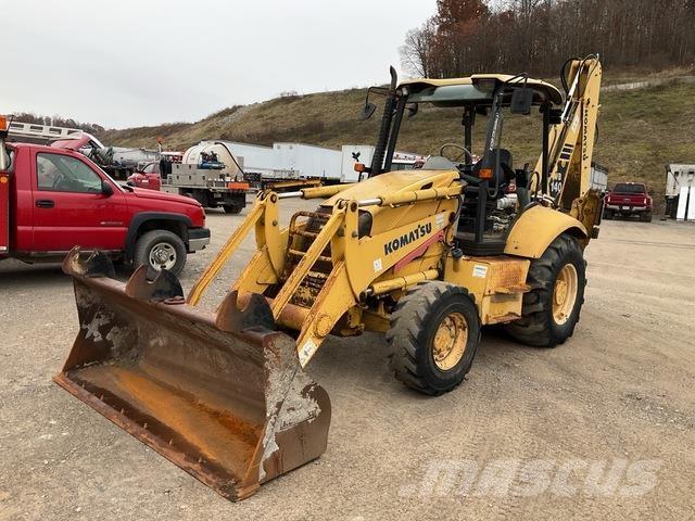 Komatsu WB140 Kotrórakodók