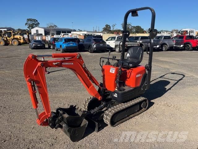 Kubota K008-3 Mini kotrók < 7t