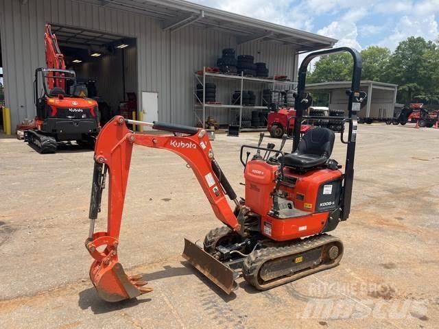 Kubota K008-5 Lánctalpas kotrók