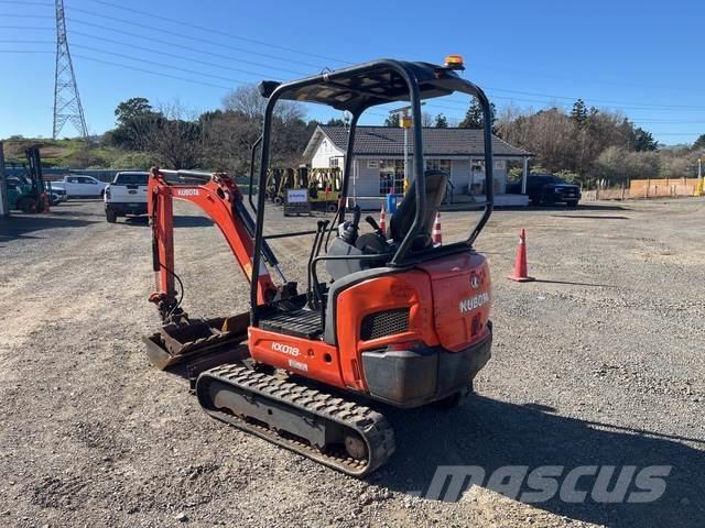Kubota KX018-4 Mini kotrók < 7t