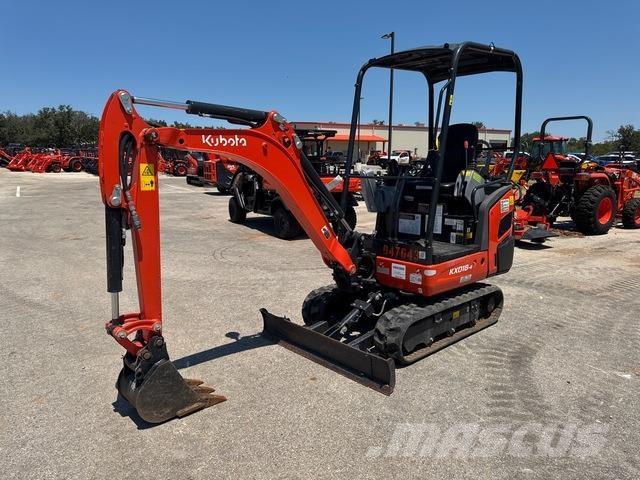 Kubota KX018-4 Lánctalpas kotrók