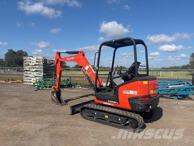 Kubota KX030-4 Lánctalpas kotrók