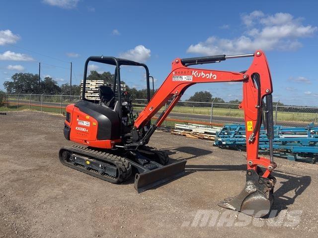 Kubota KX030-4 Lánctalpas kotrók