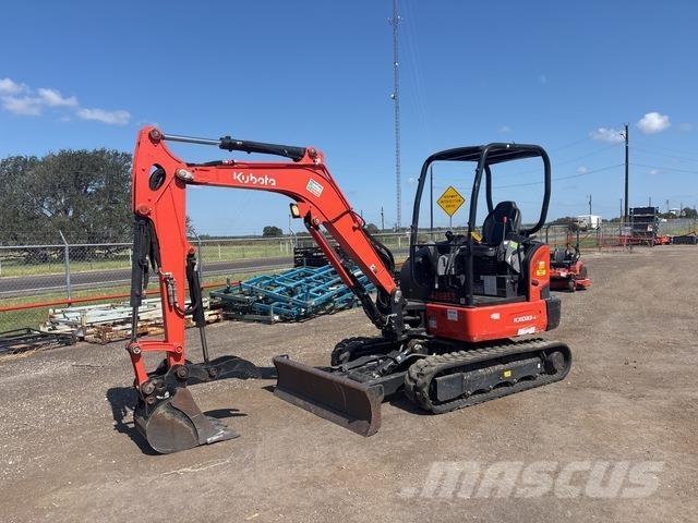 Kubota KX033-4 Lánctalpas kotrók