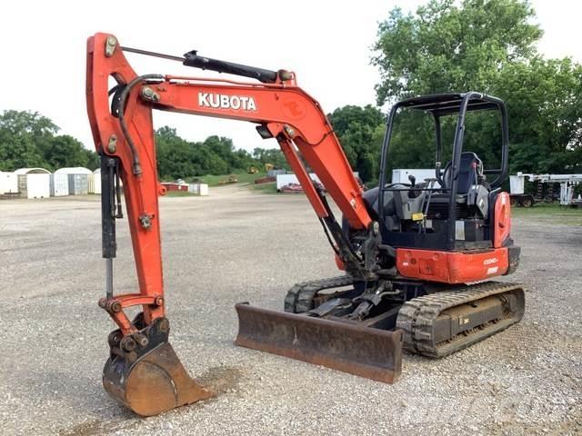 Kubota KX040-4 Lánctalpas kotrók