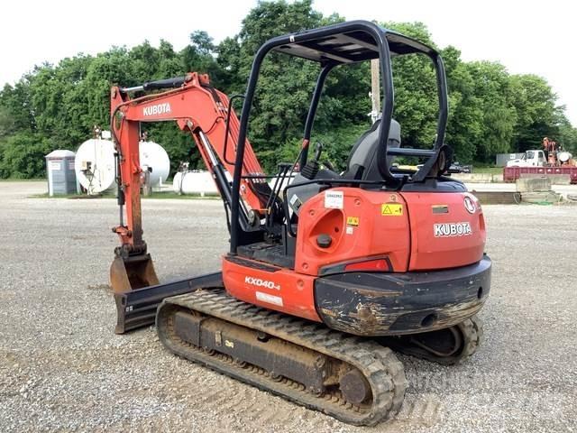 Kubota KX040-4 Lánctalpas kotrók