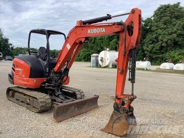 Kubota KX040-4 Lánctalpas kotrók