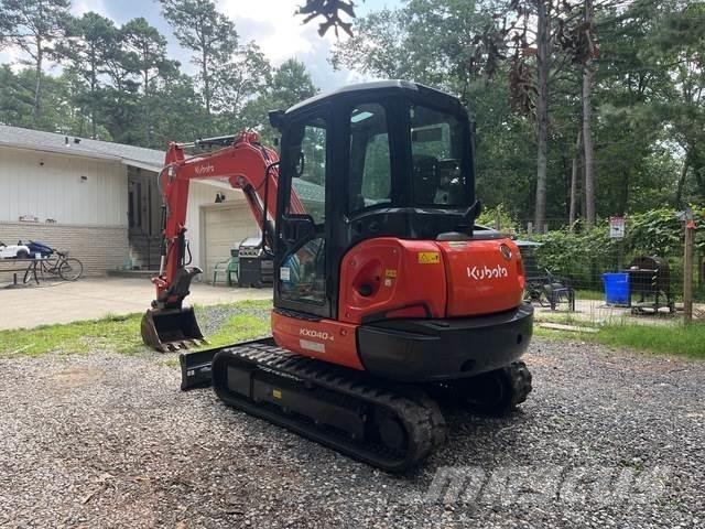 Kubota KX040-4 Lánctalpas kotrók