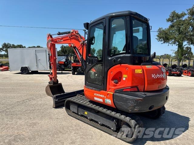 Kubota KX040-4 Lánctalpas kotrók