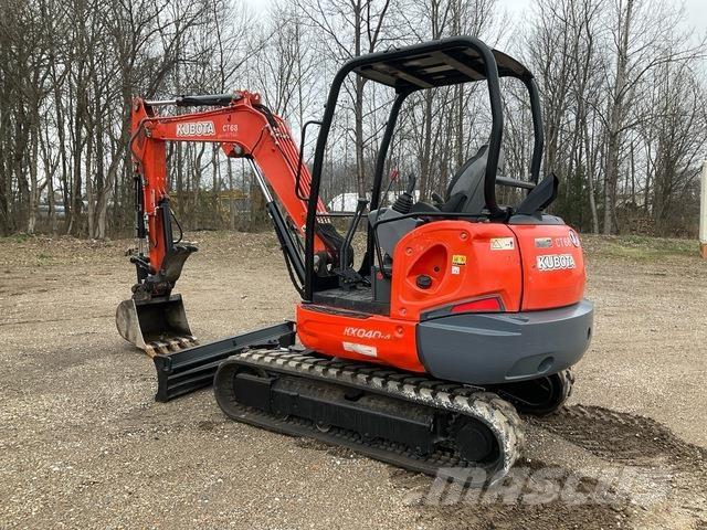 Kubota KX040-4 Lánctalpas kotrók