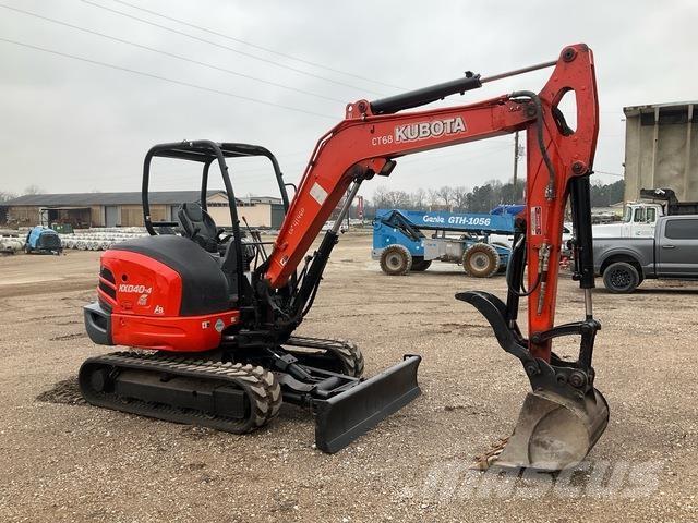 Kubota KX040-4 Lánctalpas kotrók